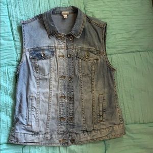 Merona Denim Vest